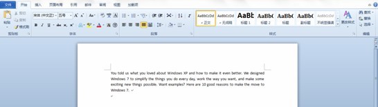 Word 2010���Զ�������